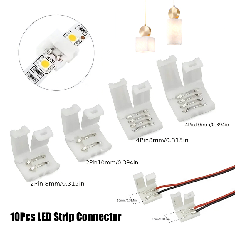 Rgb Led Matrix 8X8 - 10 Uds conector para tira de