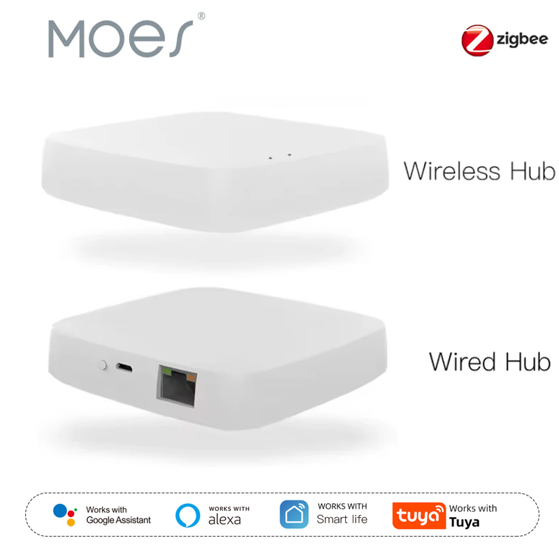 Matter Hub Thread - Moes Tuya ZigBee 3,0 Hub de