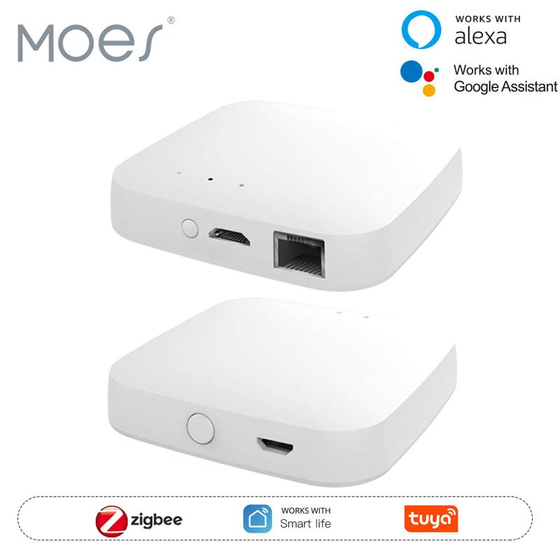 Matter Hub Thread - MOES Tuya ZigBee3.0 Smart Hub, puente