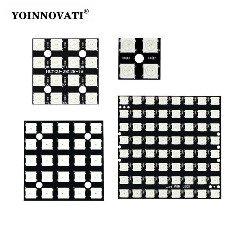 Rgb Led Matrix 8X8 - Matriz LED WS2812 5050 RGB 8x8