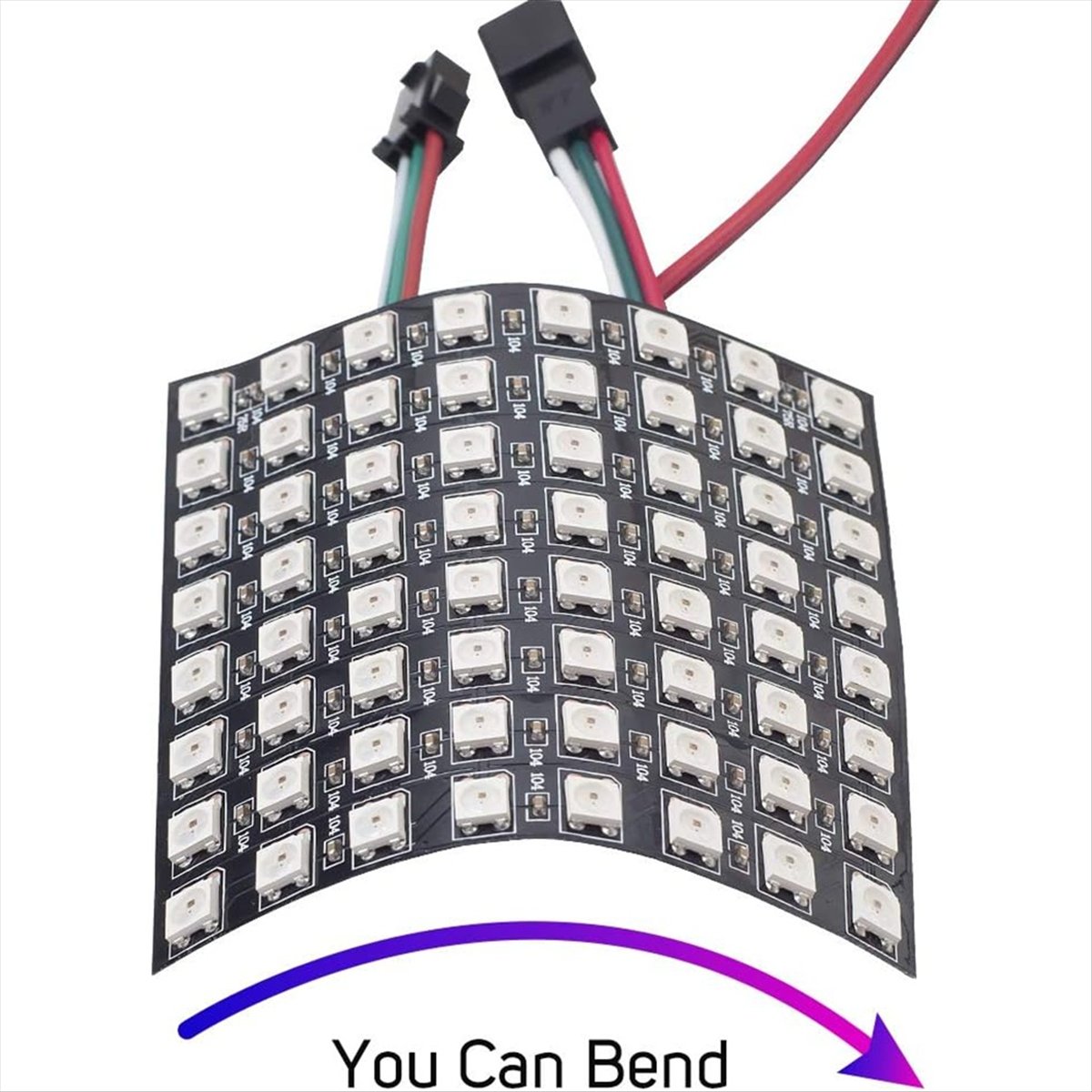 Rgb Led Matrix 8X8 - Pantalla de matriz de puntos A36R