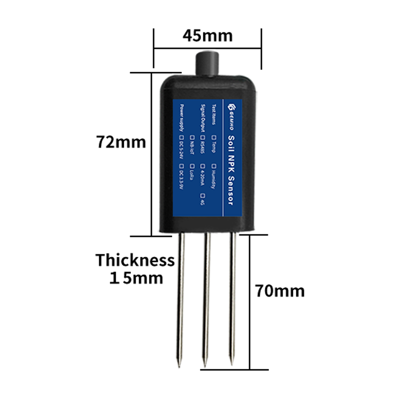 Temperature Humidity Sensor - RS485 4-20mA Temperatura del suelo Humedad