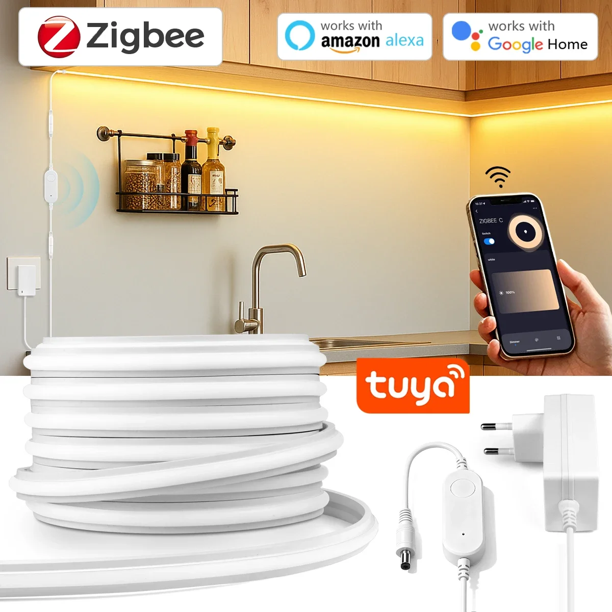 Zigbee Coordinator Stick - Tira de Luz LED de Neón