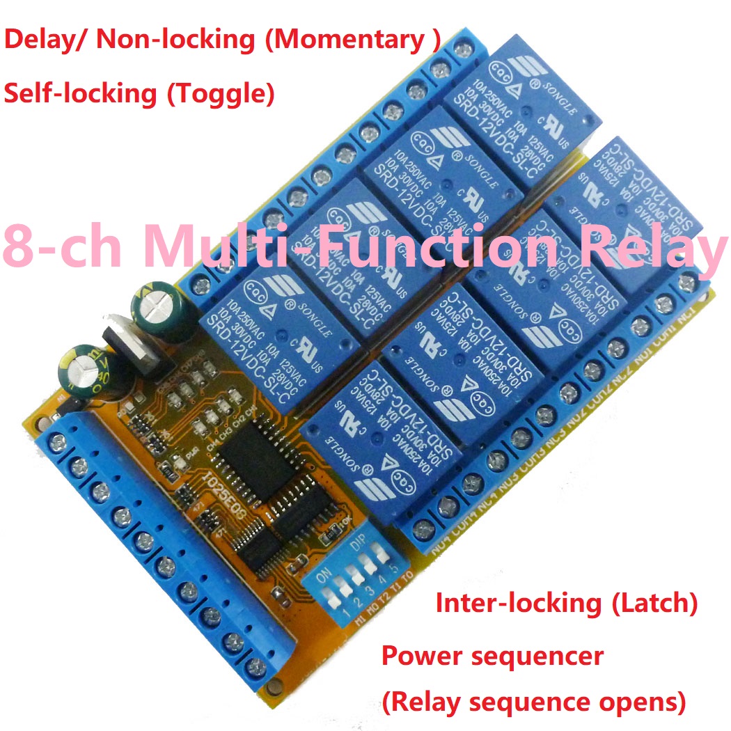DC 5V 12V 24V 8 canales acondi - Shelly Relay Module reseña y precio