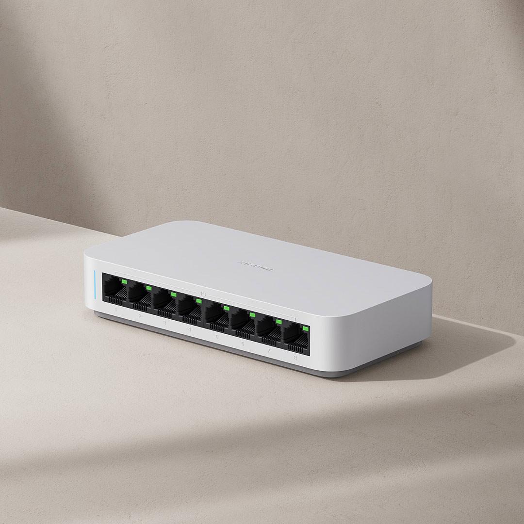 Xiaomi Mi 8 puertos RJ45 Gigab - Xiaomi Hub Mijia Hub reseña y precio