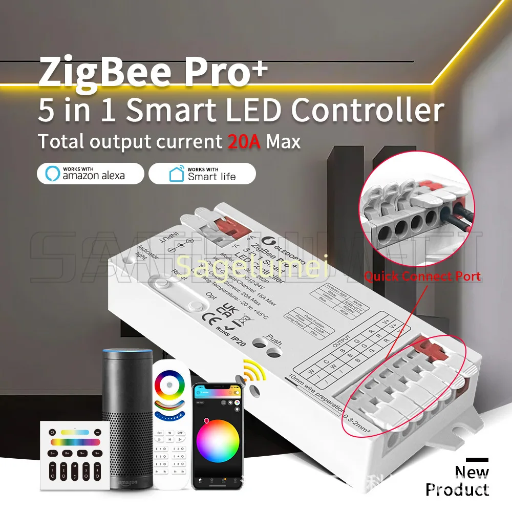 GLEDOPTO GL-C-201P/202P/203/60 - Zigbee Coordinator Stick reseña y precio