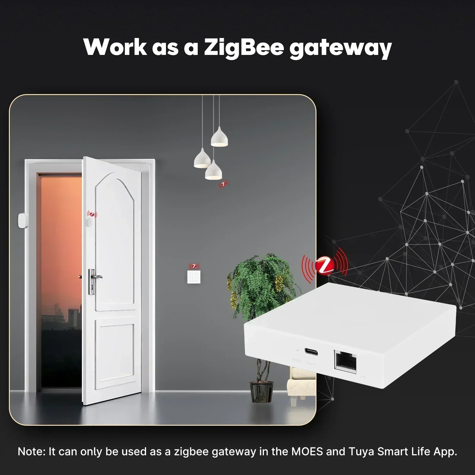 MOES Tuya Zigbee Matter Thread - Matter Hub Thread reseña y precio
