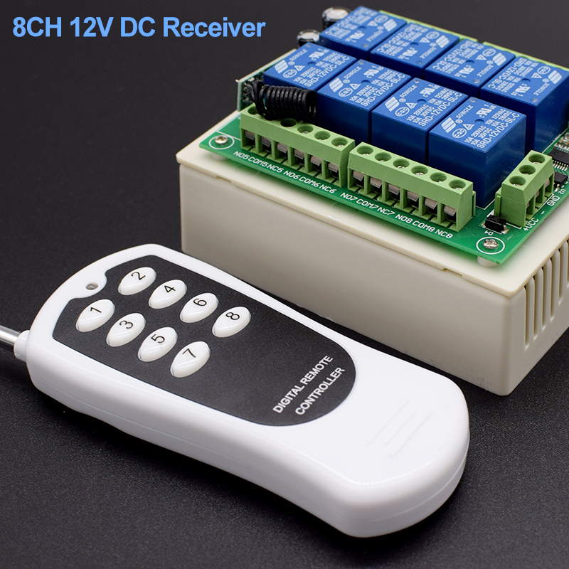 Relé de 8 canales de 24V y 12V - Shelly Relay Module reseña y precio