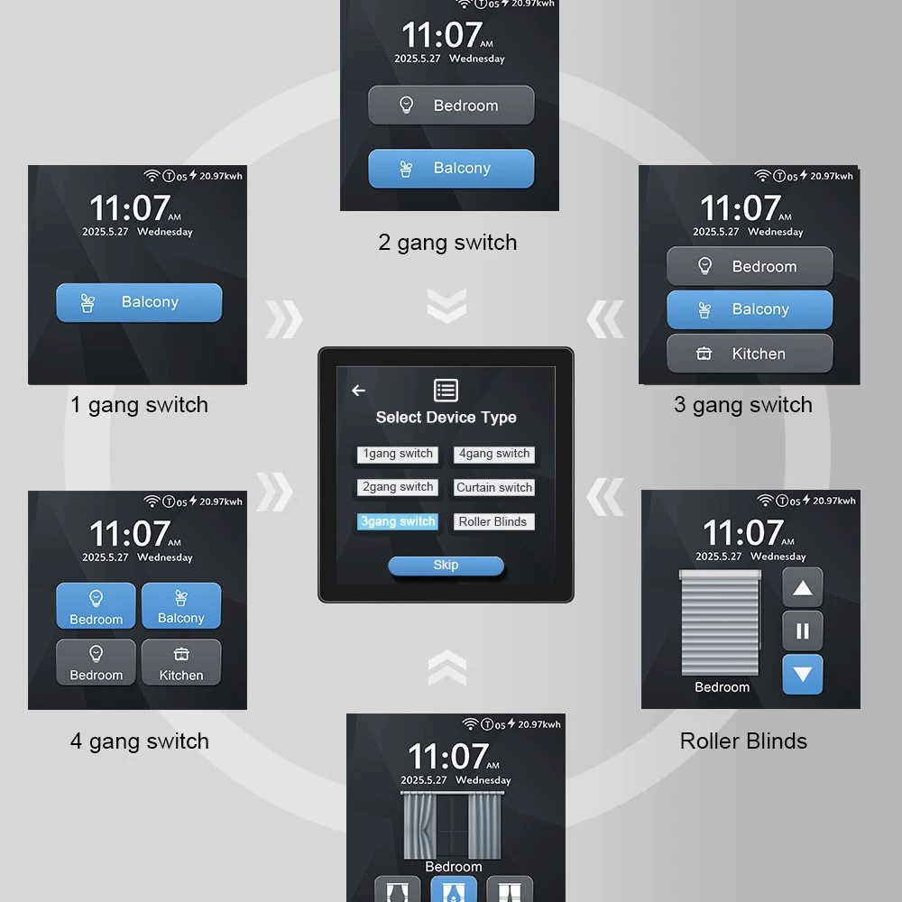 Interruptores inteligentes WiF - Home Automation Systems Diy reseña y precio