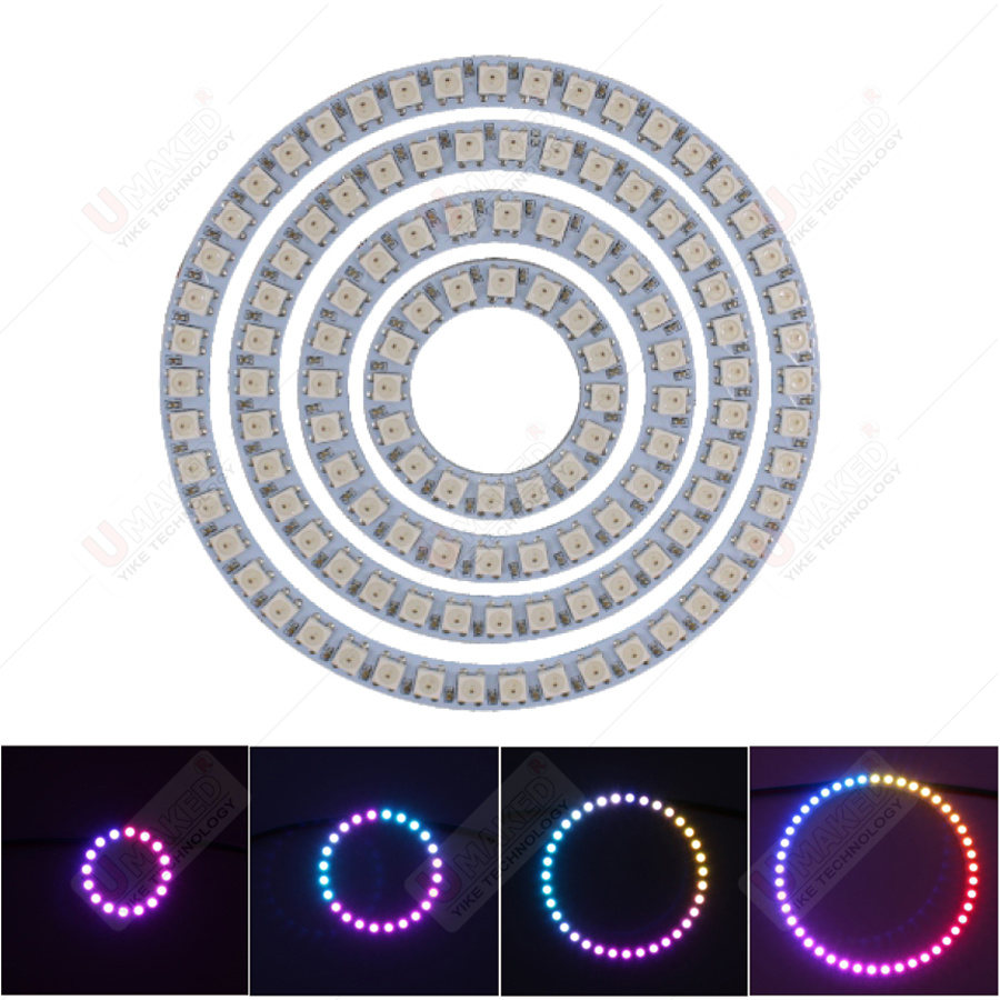 2 uds WS2812B luces de Panel f - Rgb Led Matrix 8X8 reseña y precio