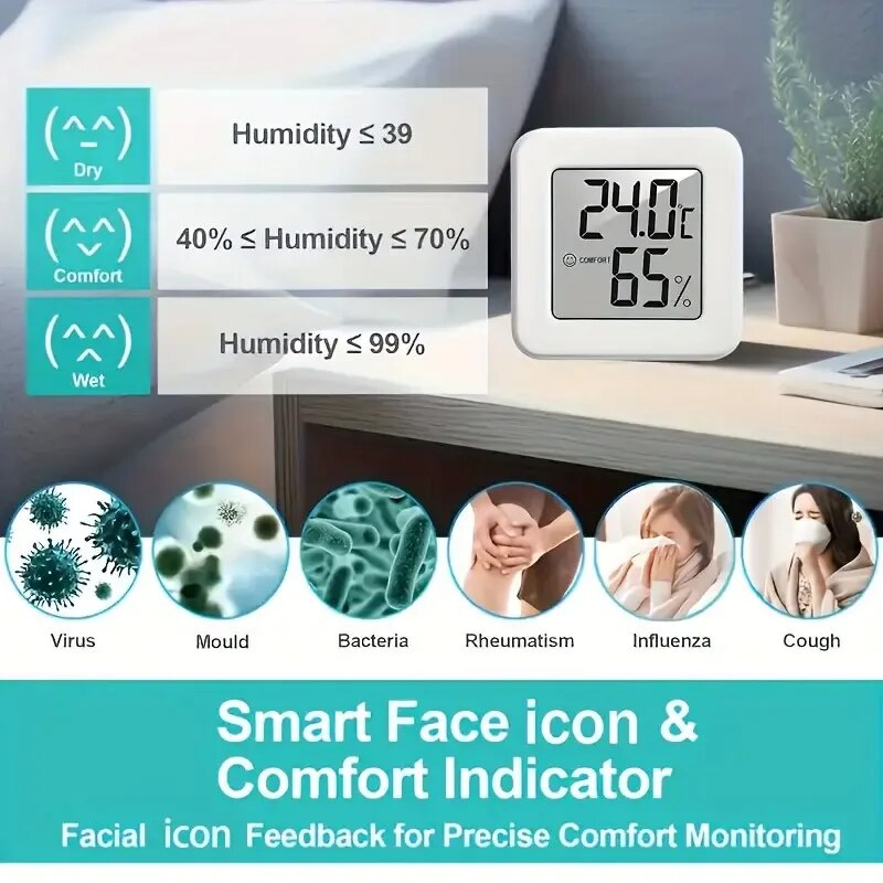 Higrómetro Digital, Termómetro - Temperature Humidity Sensor reseña y precio