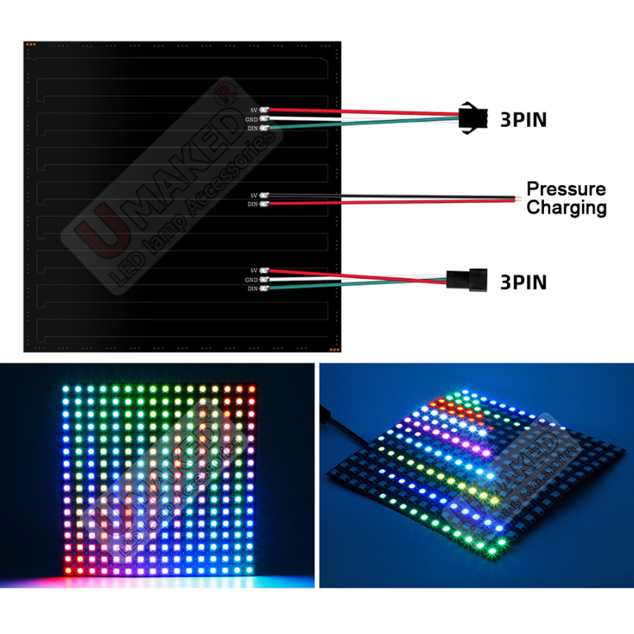 2 Piezas de Paneles de Luces L - Rgb Led Matrix 8X8 reseña y precio