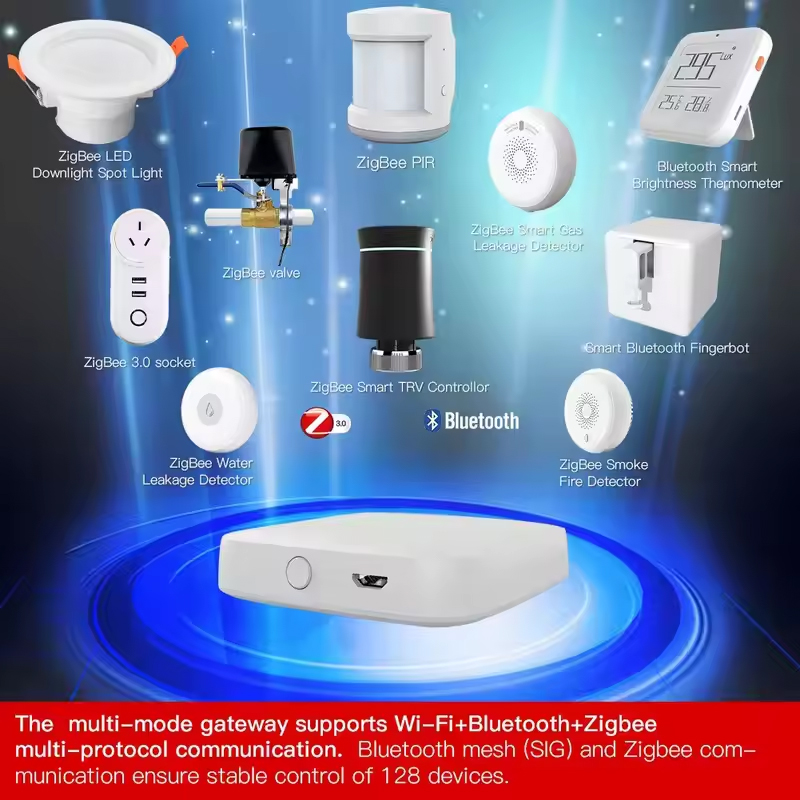 MOES Tuya ZigBee3.0 Smart Hub, - Matter Hub Thread reseña y precio