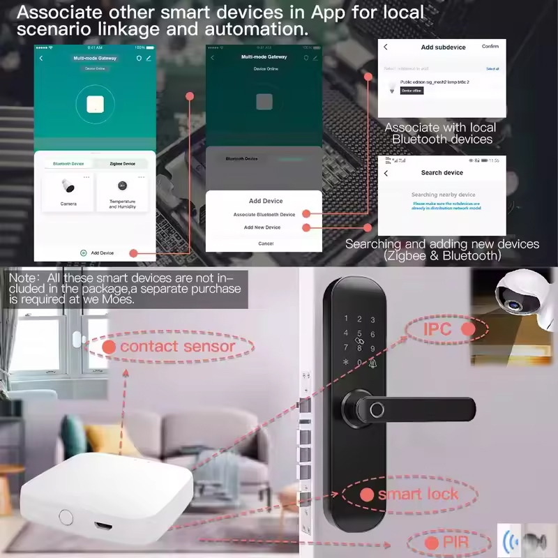 MOES Tuya ZigBee3.0 Smart Hub, - Matter Hub Thread reseña y precio