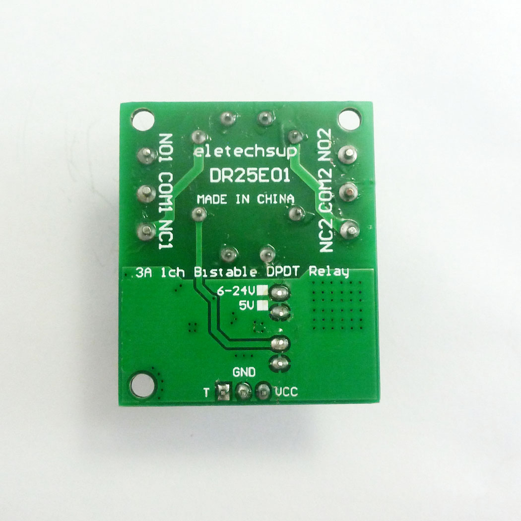 DR25E01 6V DC 9V 12V 24V 3-5A  - Shelly Relay Module reseña y precio