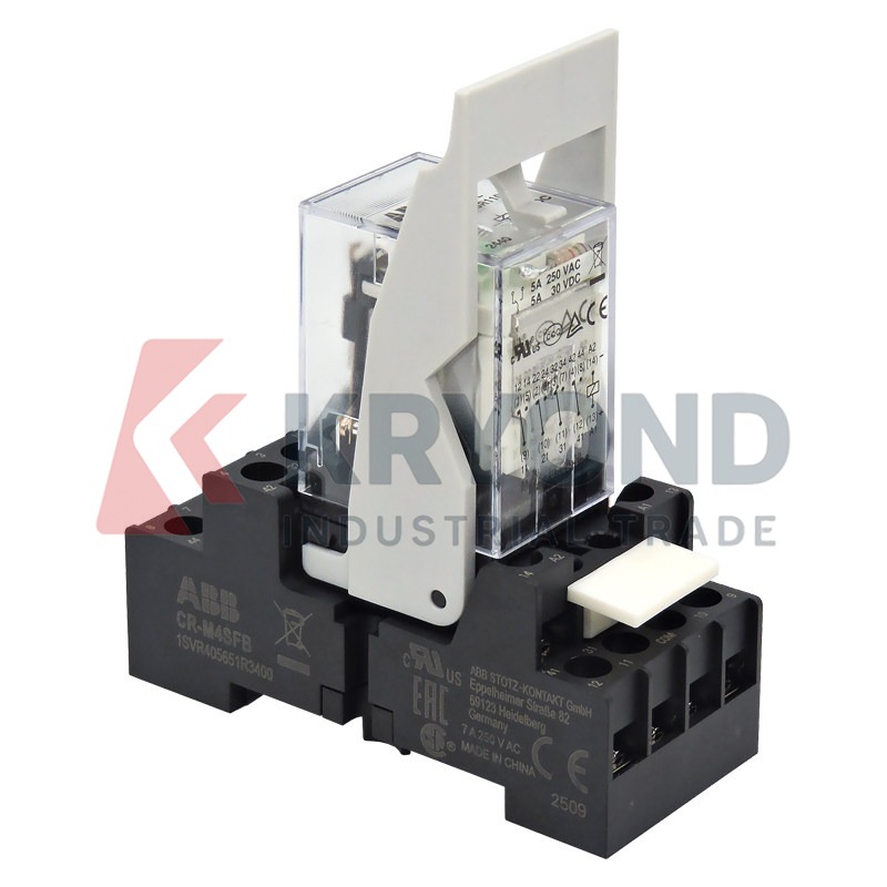 Relé intermedio enchufable ABB - Home Automation Systems Diy reseña y precio