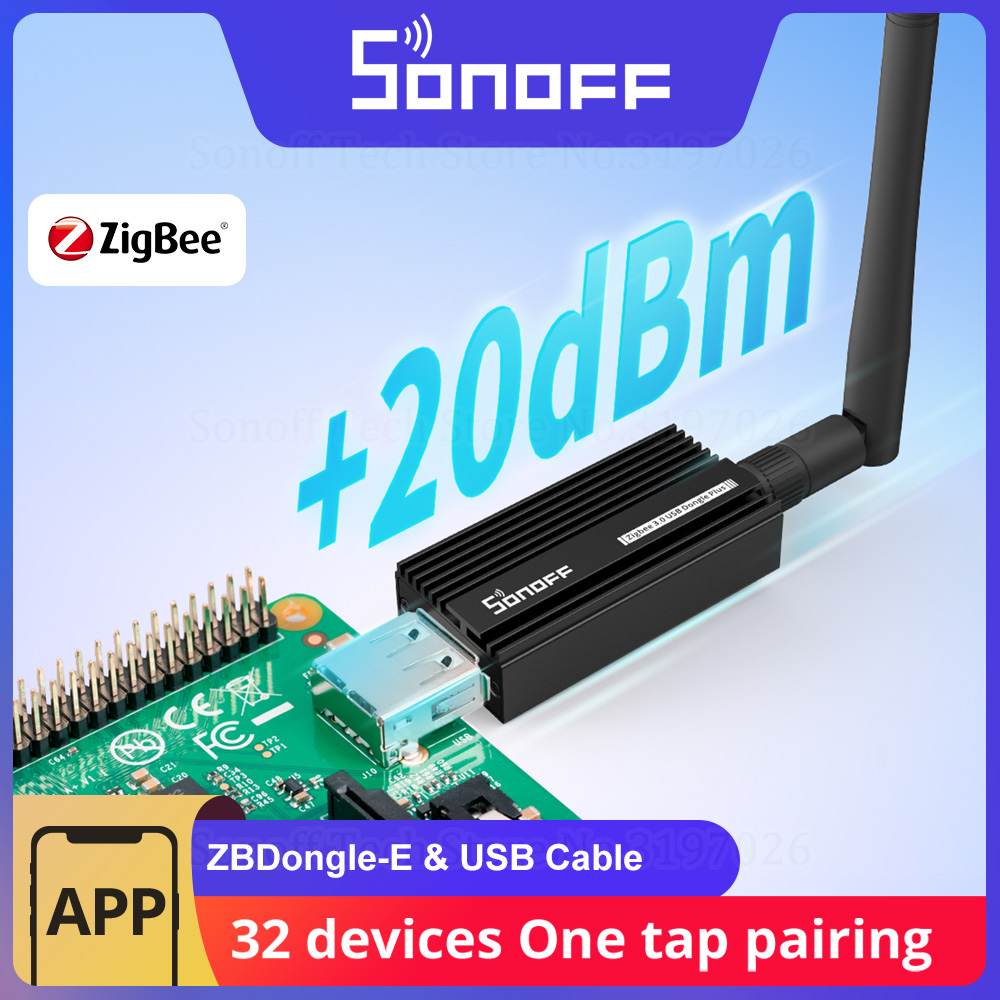 SONOFF ZBDongle-E USB Dongle P - Zigbee Coordinator Stick reseña y precio