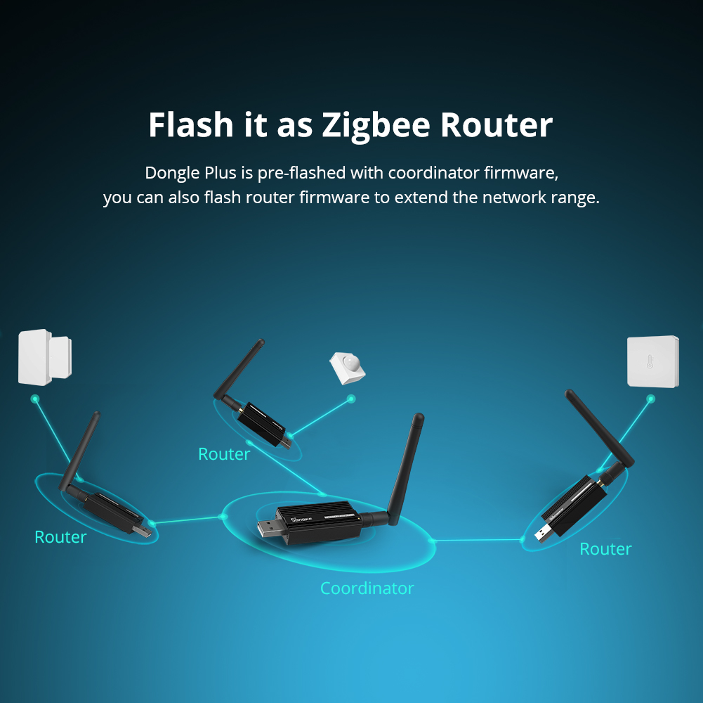 SONOFF ZBDongle-E USB Dongle P - Zigbee Coordinator Stick reseña y precio