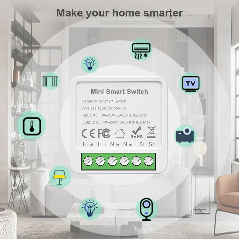 Módulo de interruptor intelige - Home Automation Systems Diy reseña y precio