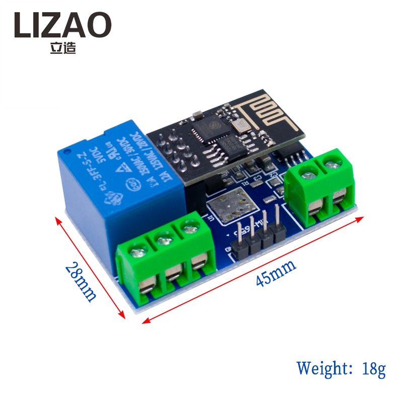 Módulo de Relé WiFi IoT LIZAO  - Diy Automation Projects reseña y precio
