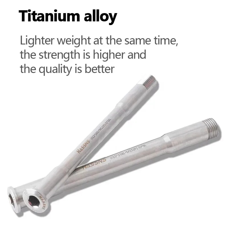 Eje pasante de titanio para bi - Matter Hub Thread reseña y precio