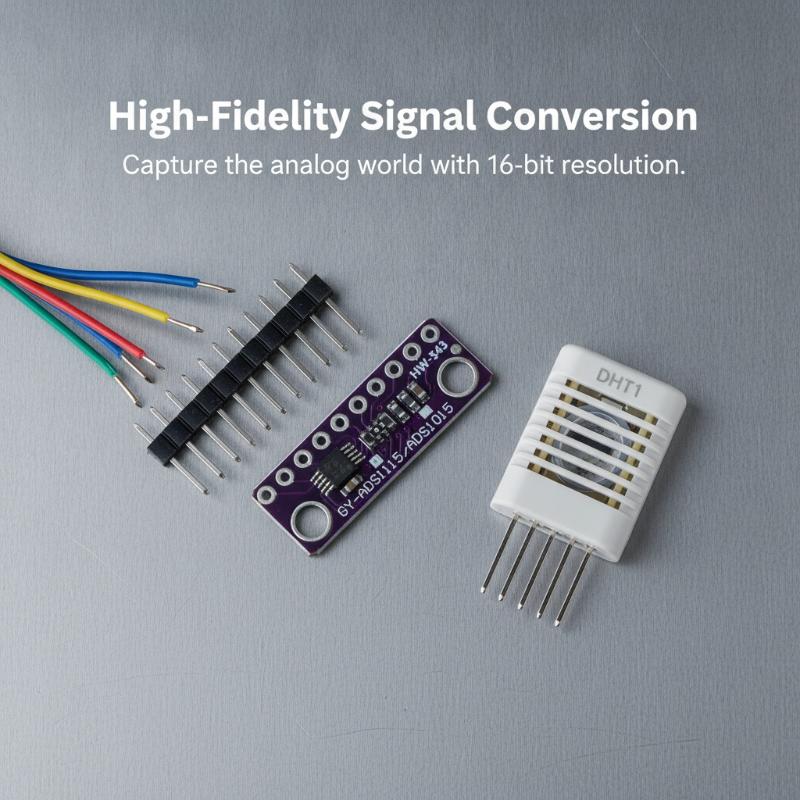 Módulo ADC ADS1115 de Ganancia - Home Automation Systems Diy reseña y precio