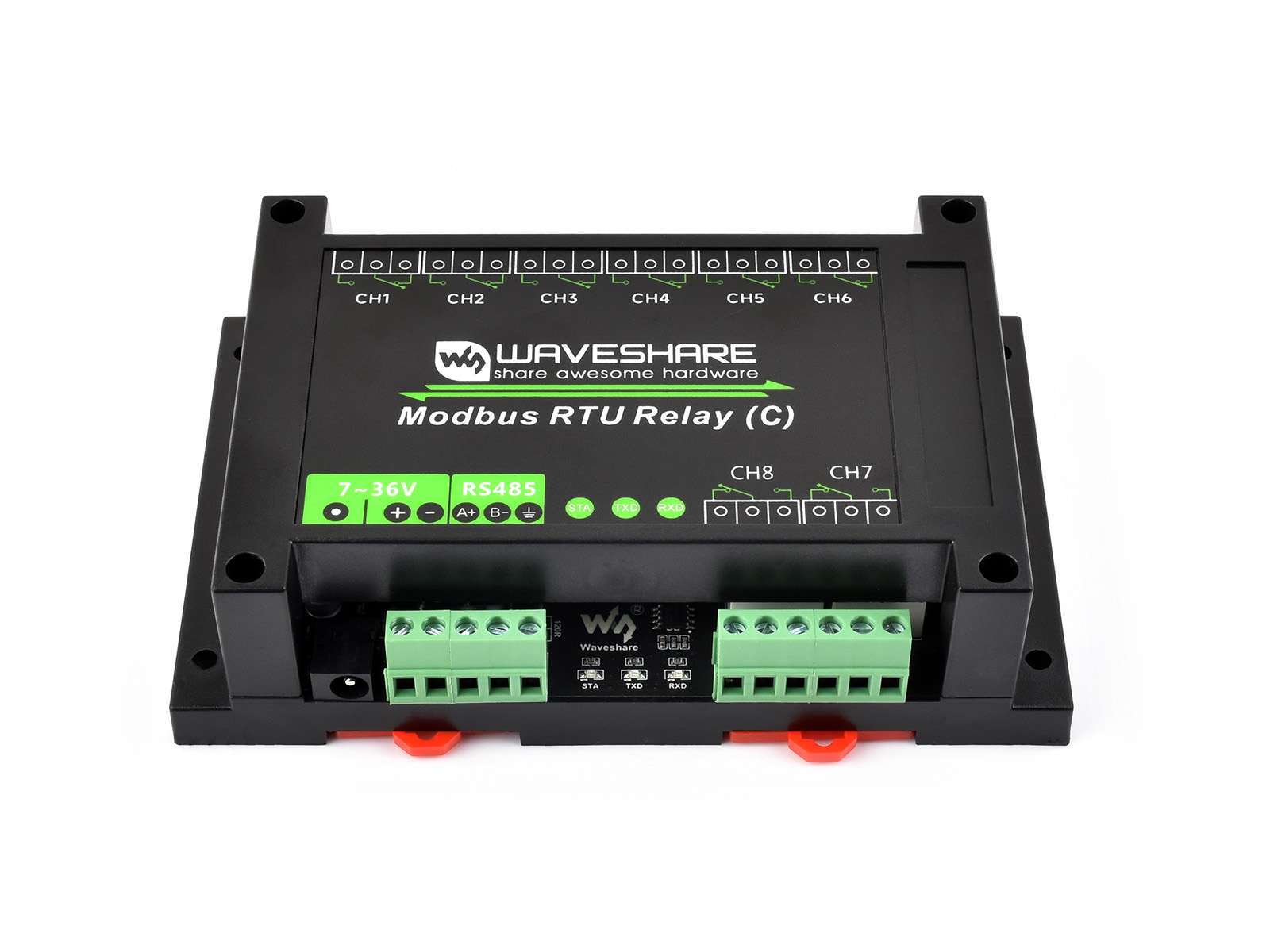 Relé Modbus RTU (C), módulo de - Shelly Relay Module reseña y precio