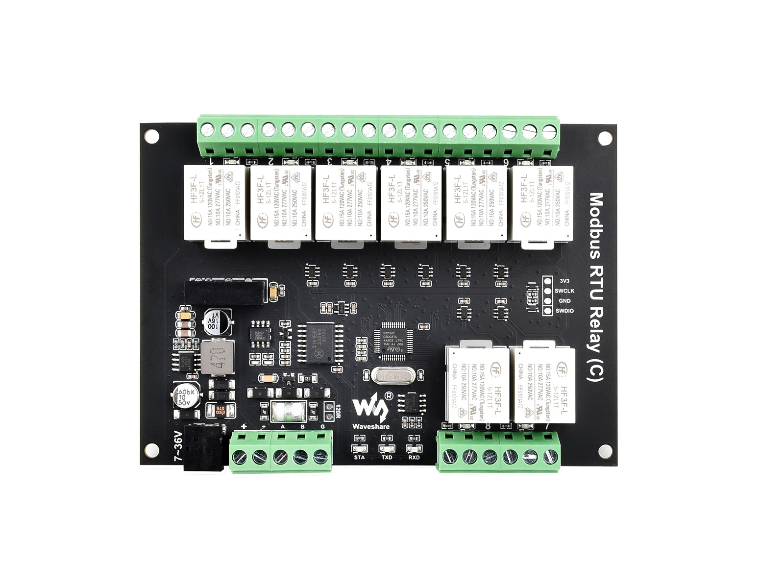Relé Modbus RTU (C), módulo de - Shelly Relay Module reseña y precio