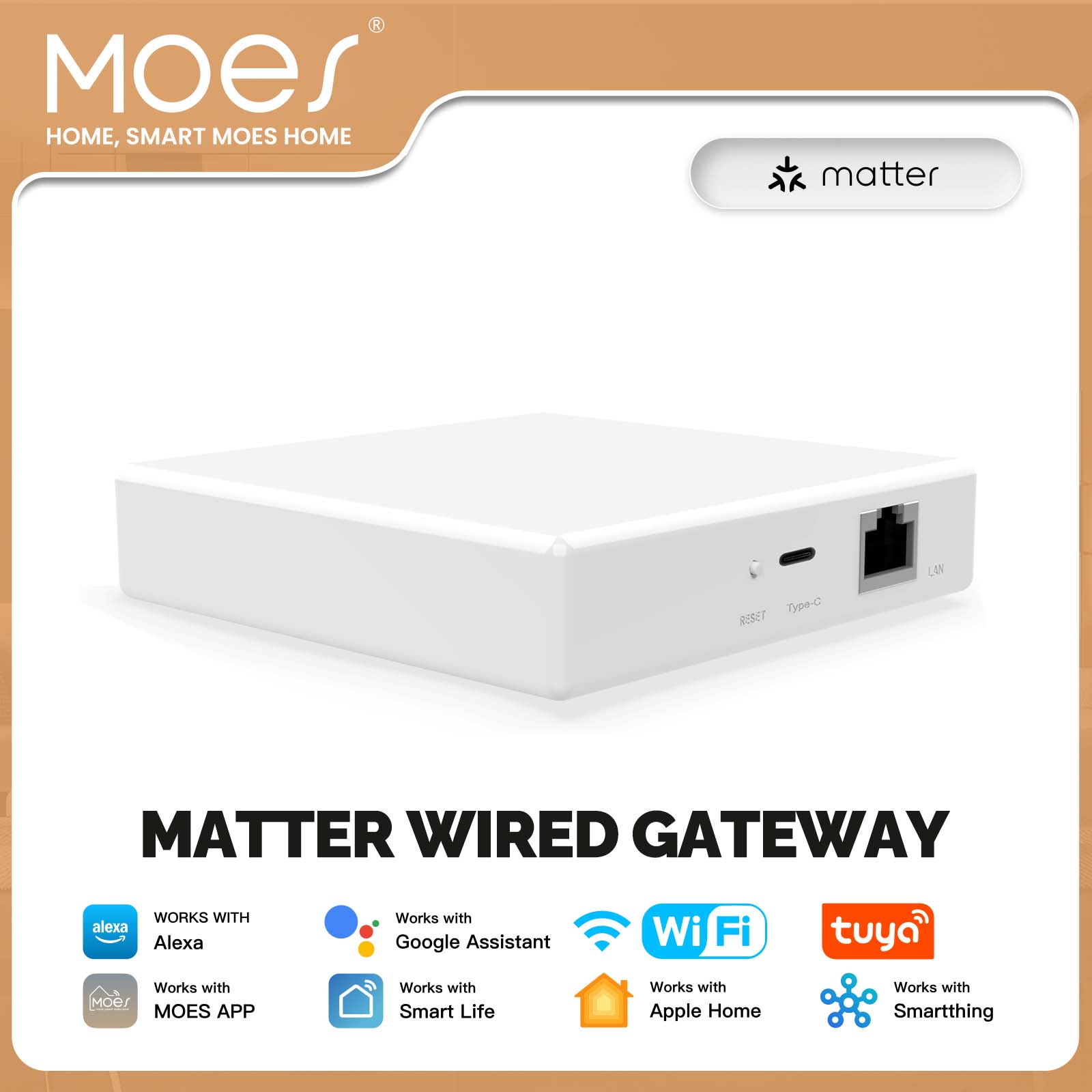 MOES Tuya ZigBee Matter Thread - Matter Hub Thread reseña y precio
