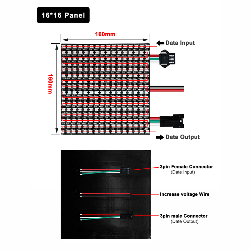 DC5V WS2812B 5050 RGB SMD Flex - Rgb Led Matrix 8X8 reseña y precio