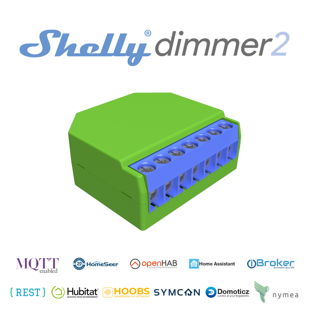 Shelly Dimmer 2 interruptor in - Shelly Relay Module reseña y precio